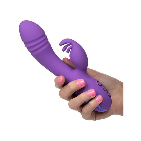 California Dreaming West Coast Wave Rider Dual Vibrator - Rabbit Vibrators