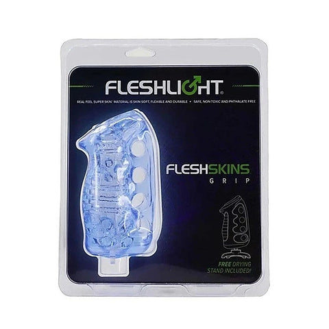 Fleshskins Grip Blue Ice Inc Masturbator Drying Stand