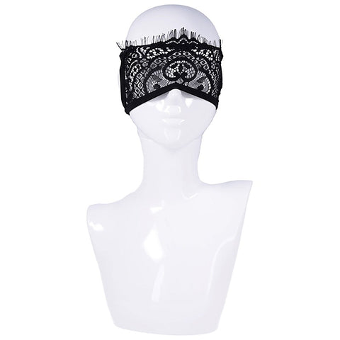 Veiled Vision Lace Blindfold By Sportsheets - Masks And Blindfolds