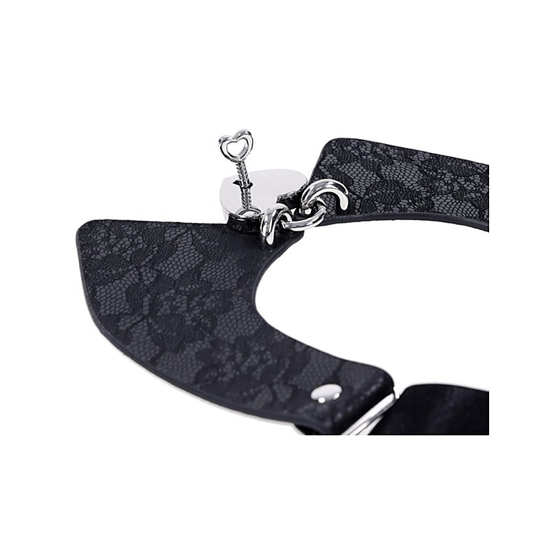 Sex and Mischief Heartbound Lace Day Collar by Sportsheets - Collars and Leads