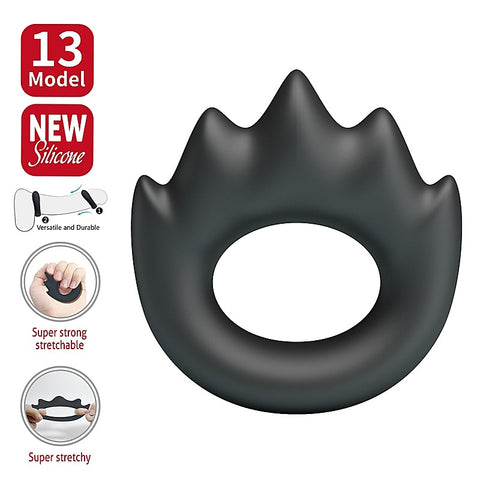 Habert Super Soft Silicone Cock Ring No.13 By Baile - Stretchy Cock Rings