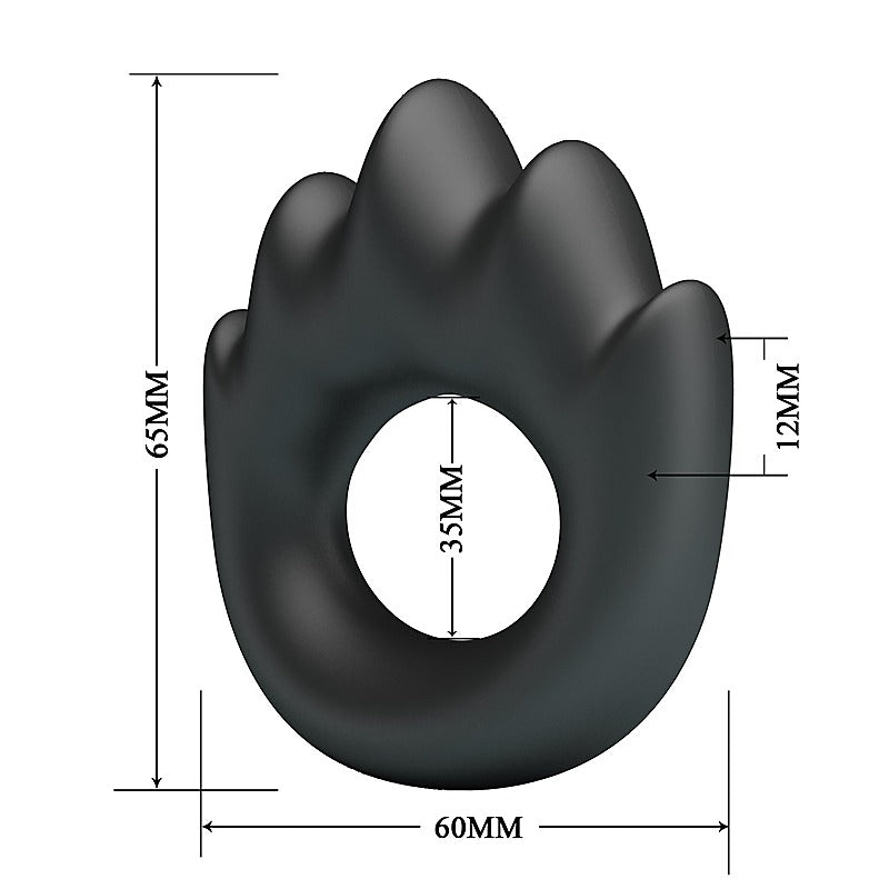 Habert Super Soft Silicone Cock Ring No.13 By Baile - Stretchy Cock Rings