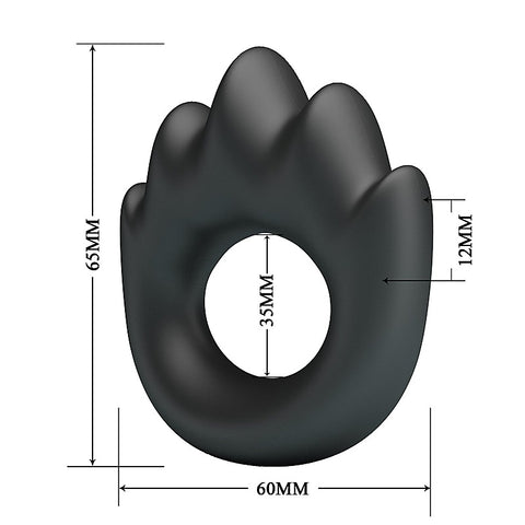 Habert Super Soft Silicone Cock Ring No.13 By Baile - Stretchy Cock Rings