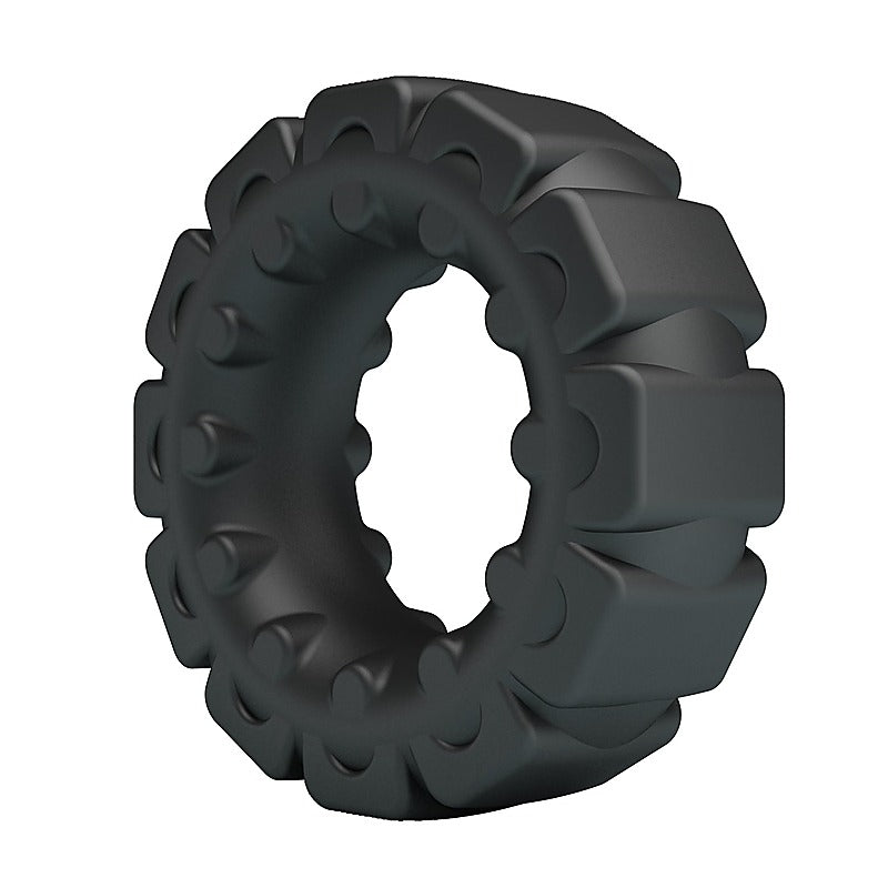 Laiden Super Soft Silicone Stretchy Cock Ring No. 5 By Baile - Stretchy Cock Rings