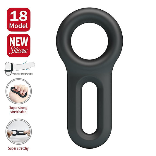 Baile Oniel Super Soft Silicone Cock Ring No.18 - Stretchy Cock Rings