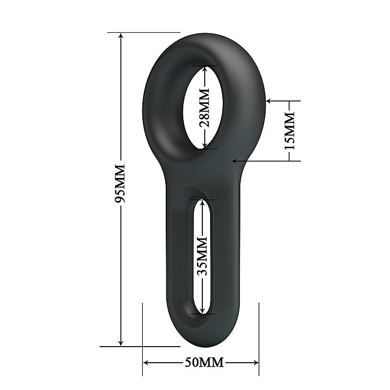 Oniel Super Soft Silicone Cock Ring No.18 By Baile - Stretchy Cock Rings