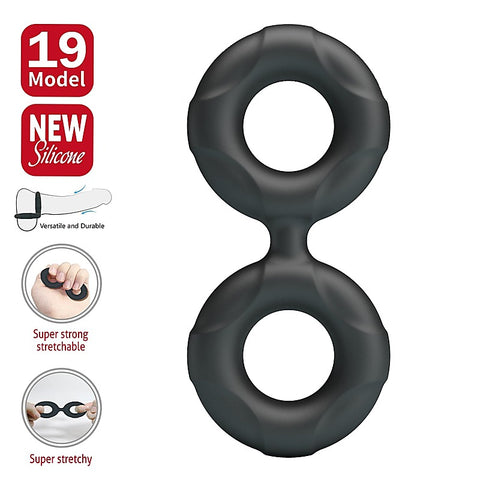 Radwan Super Soft Silicone Cock Ring No.19 By Baile - Stretchy Cock Rings