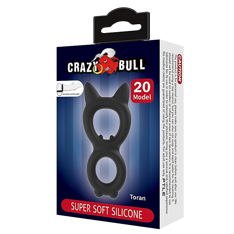 Toran Super Soft Men'S Silicone Cock Ring By Baile - Stretchy Cock Rings