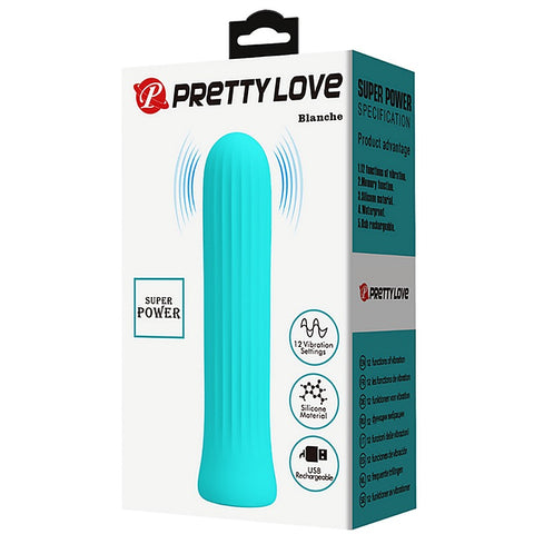 Blanche Rechargeable Bullet Vibrator By Baile - Bullet Vibrators