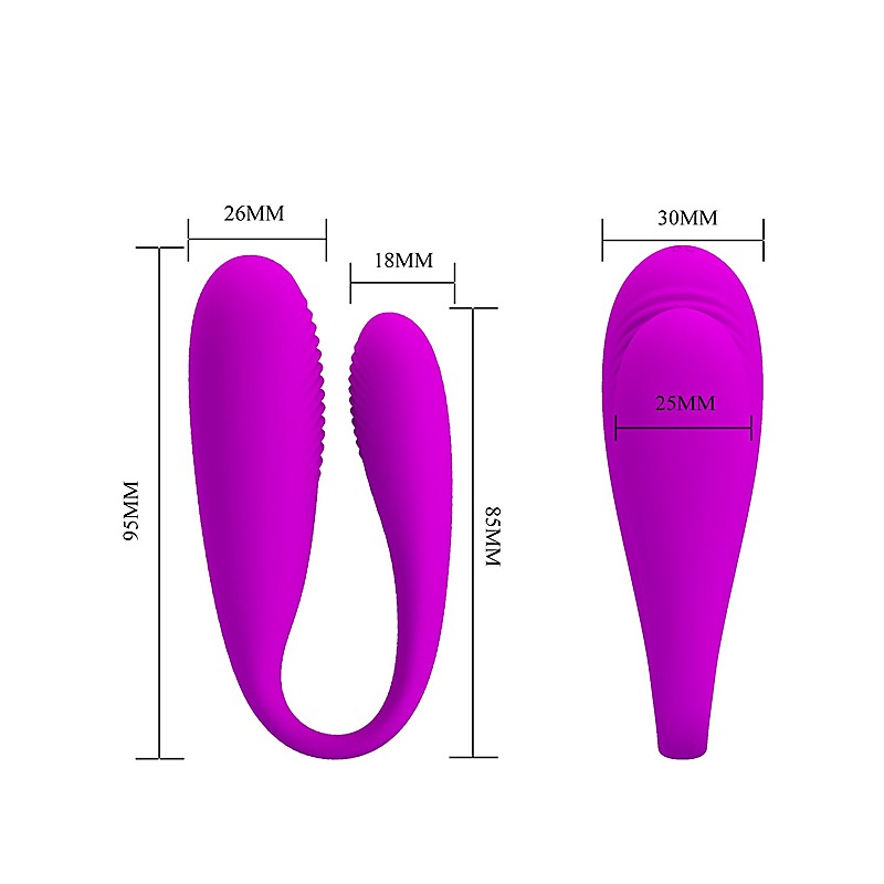 Rechargeable Aldrich Clit Vibrator by Baile - Clit Ticklers and Pulsators