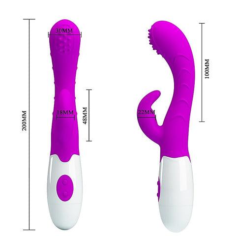 Baile Arthur G-Spot Silicone Rabbit Vibrator