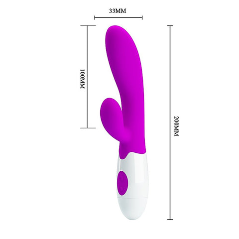 Baile Alvis Multi Functions Rabbit Vibrator - Rabbit Vibrators
