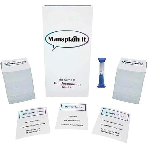 Mansplain It Adult Party Game by Kheper Games - Sex Games, Coupons and Tricks