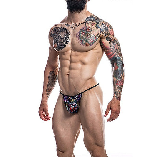 Cut For Men Sexy G-String Lingerie Tattoo - Jocks and G-Strings