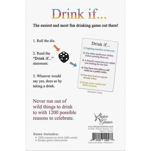 Drink If Game by Kheper Games - Sex Games, Coupons and Tricks