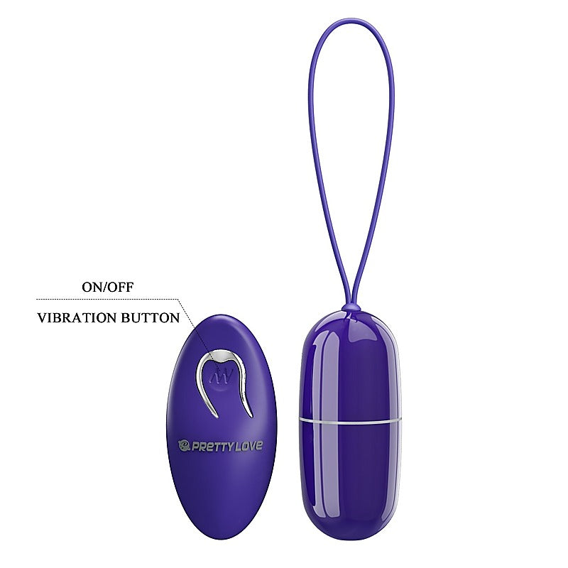 Baile Pretty Love Arvin Youth Remote Controlled Egg Vibrator - Love Eggs and Kegel Exercisers