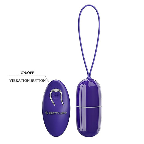 Baile Pretty Love Arvin Youth Remote Controlled Egg Vibrator - Love Eggs and Kegel Exercisers