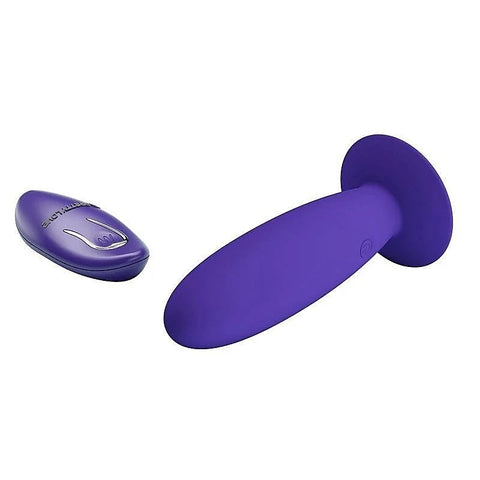 Baile Pretty Love Remote Control Vibrating Butt Plug Youth - Butt Plugs