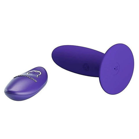 Baile Pretty Love Remote Control Vibrating Butt Plug Youth - Butt Plugs