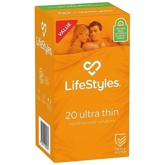 LifeStyles ULTRA THIN Condoms 20s