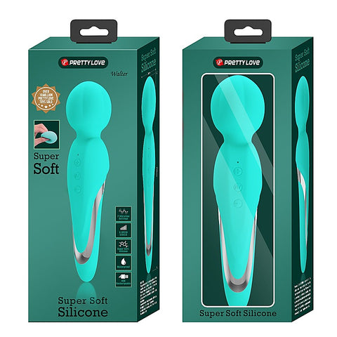 Pretty Love Walter Super Soft Silicone Wand Massager - Body Wands