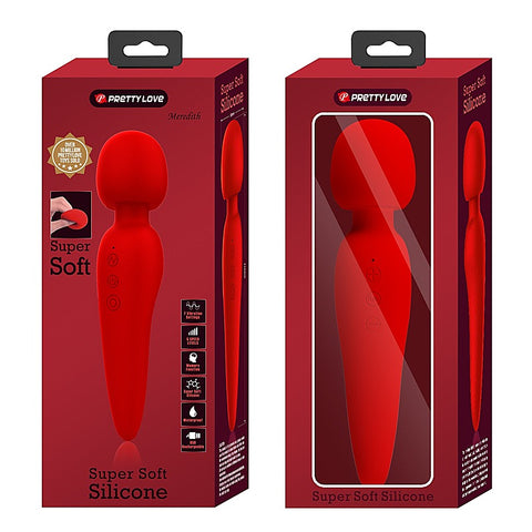 Pretty Love Meredith Silicone Body Wand Vibrator By Baile - Body Wands