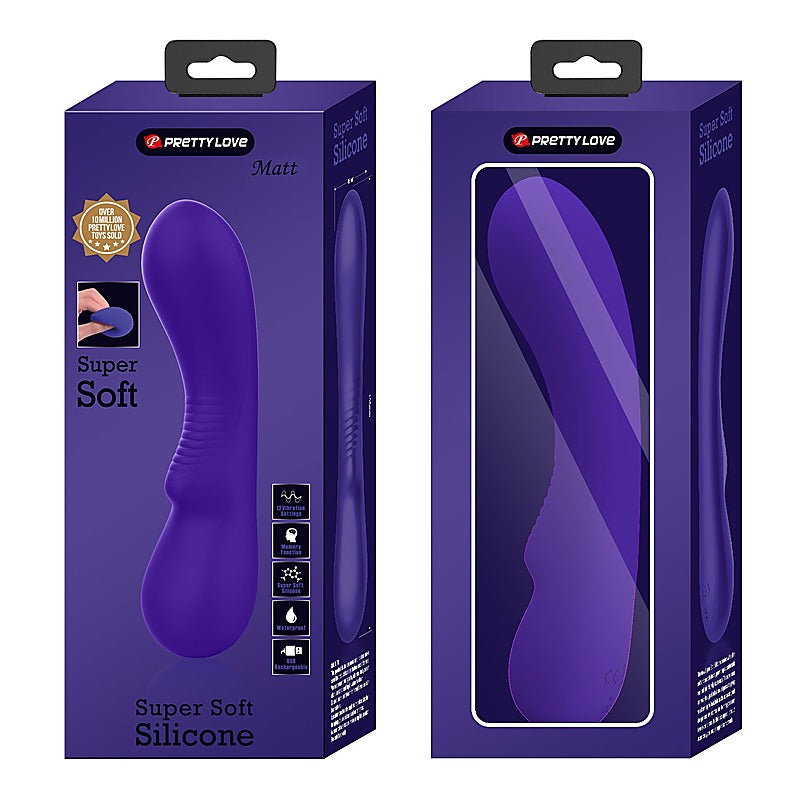 Baile Pretty Love Matt 12 Functions G-Spot Vibrator - G-Spot Vibrators