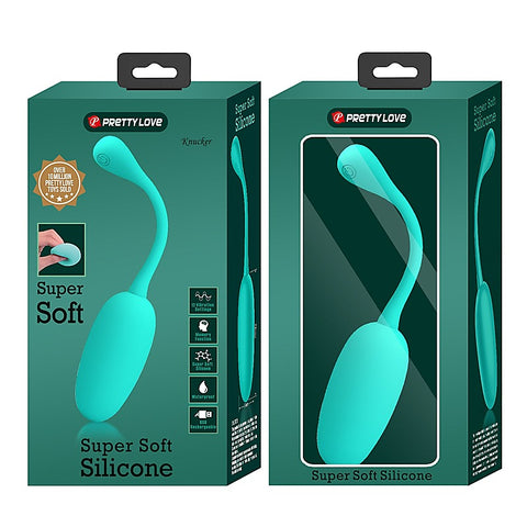 Baile Pretty Love KNUCKER Silicone Egg Vibrator - Love Eggs and Kegel Exercisers