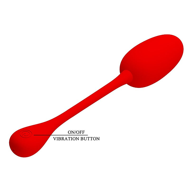 Baile Pretty Love KNUCKER Silicone Egg Vibrator - Love Eggs and Kegel Exercisers