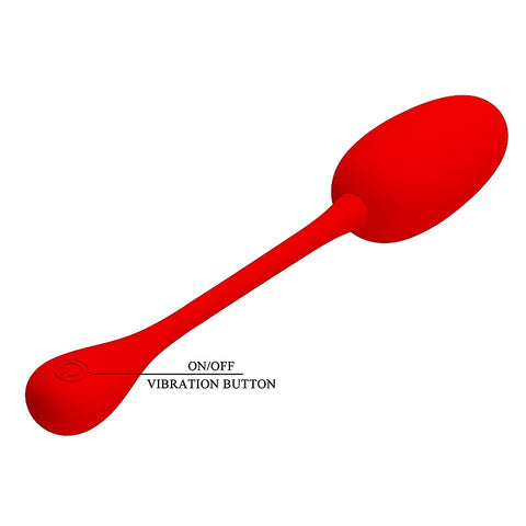 Baile Pretty Love KNUCKER Silicone Egg Vibrator - Love Eggs and Kegel Exercisers