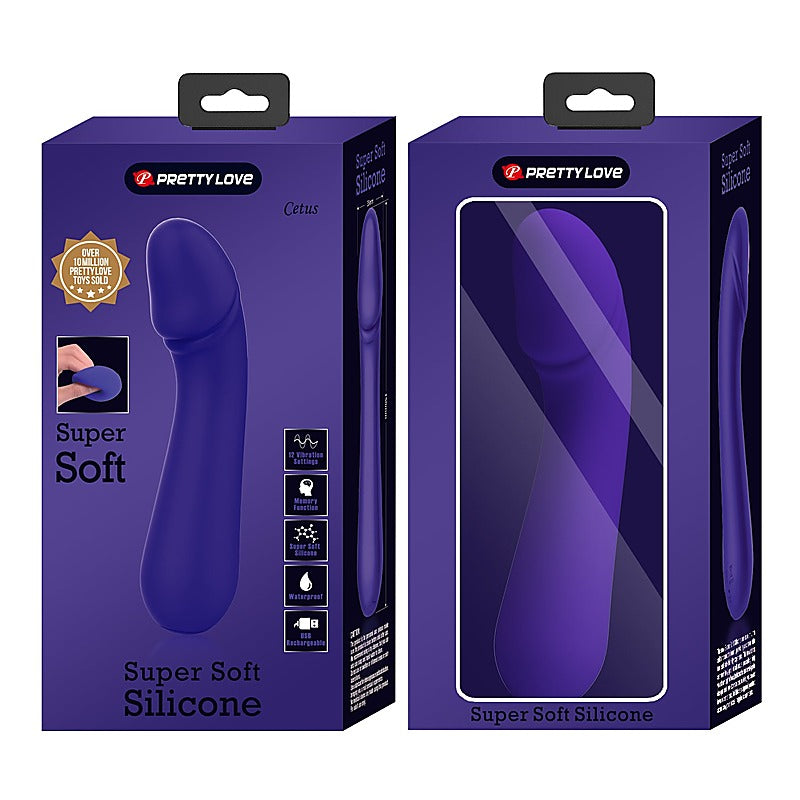 Baile Pretty Love CETUS Realistic Flexible Vibrator - G-Spot Vibrators