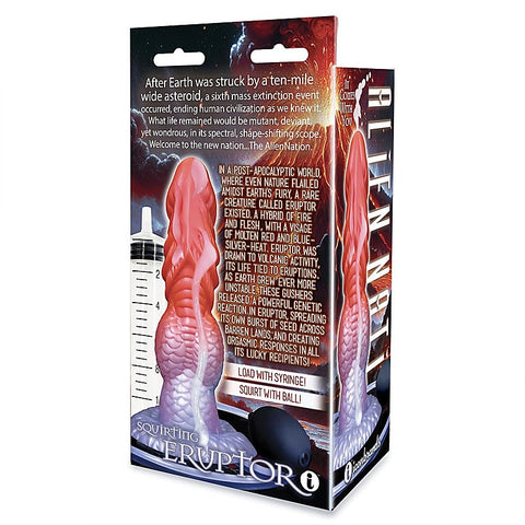 Alien Nation Eruptor Squirting Fantasy Dildo By Icon Brands - Non-Realistic Dildos
