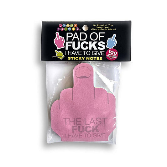 Little Genie Last Fuck I Have To Give Sticky Notes 100 Pack