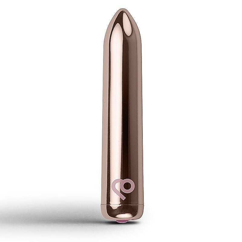 Golden Rose Rechargeable Bullet Vibrator By Rocks Off - Bullet Vibrators