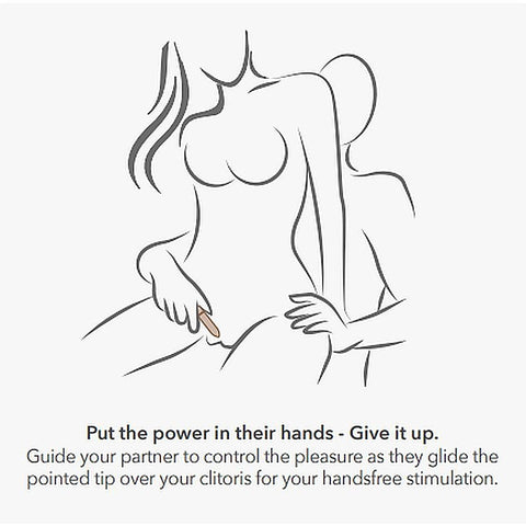 Golden Rose Rechargeable Bullet Vibrator By Rocks Off - Bullet Vibrators