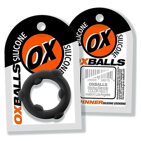 Spinner Stretchy Silicone Cock Ring By Oxballs - Stretchy Cock Rings