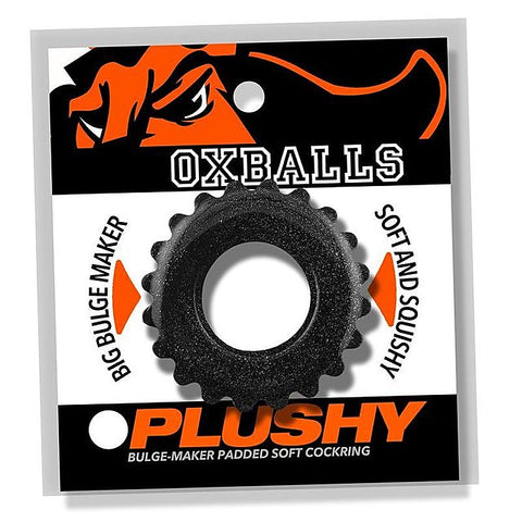 Plushy Soft Comfort Fit Cock Ring By Oxballs - Stretchy Cock Rings