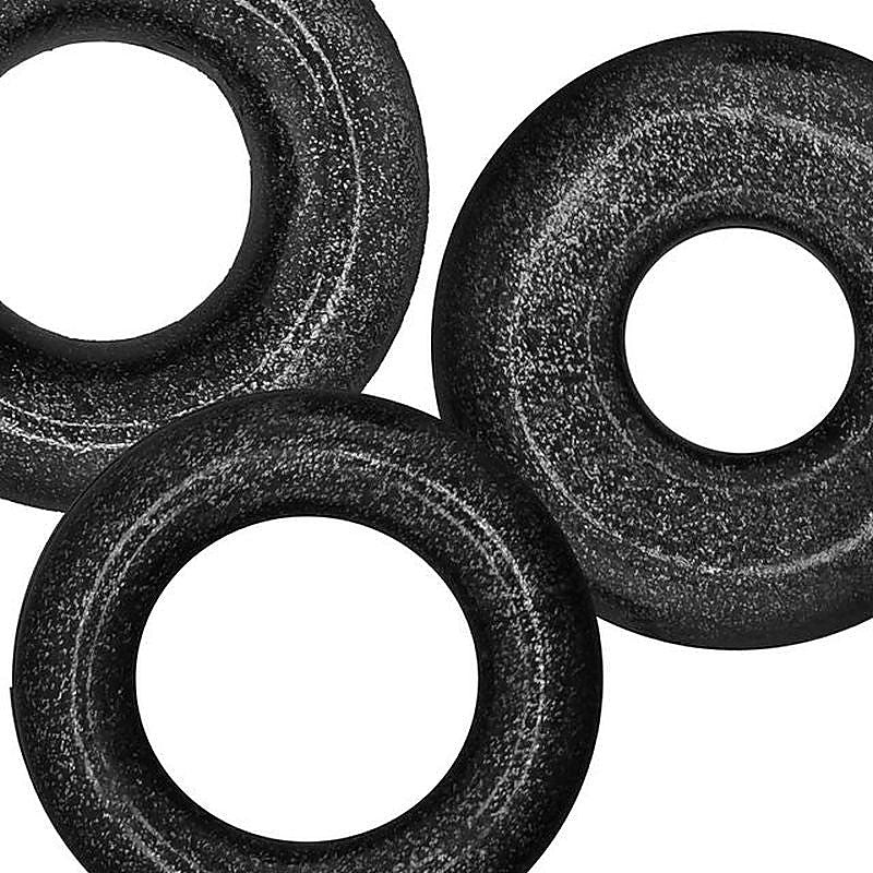 Cockpack 3 Piece Stretchy Cock Ring Set By Oxballs - Cock Ring Sets