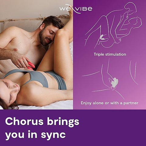 We-Vibe Chorus Remote Control Couples Vibrator By Love Honey - Sex Toys For Couples