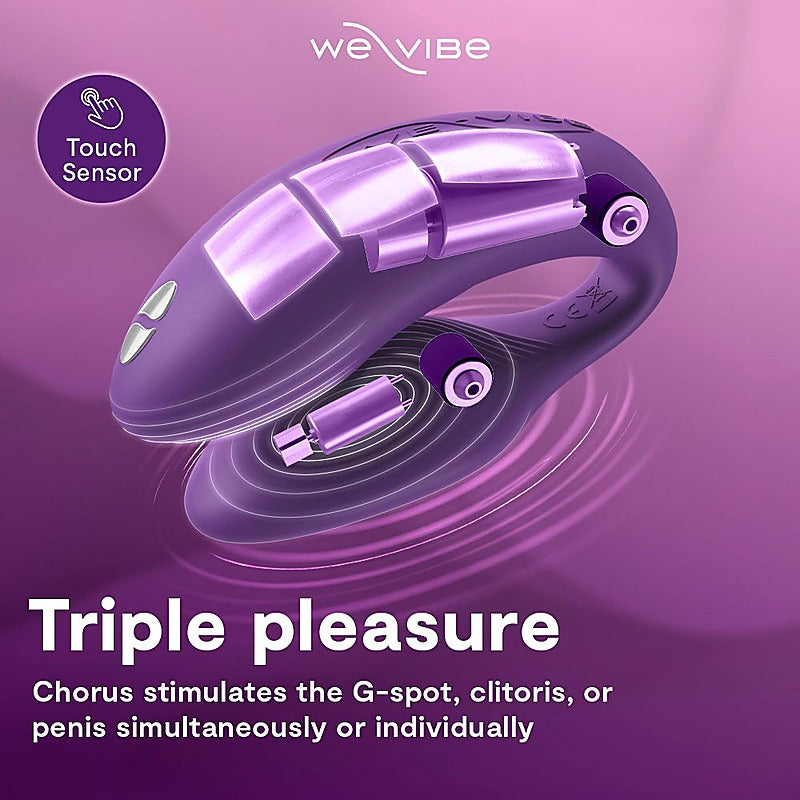 We-Vibe Chorus Remote Control Couples Vibrator By Love Honey - Sex Toys For Couples