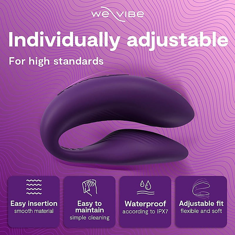 We-Vibe Chorus Remote Control Couples Vibrator By Love Honey - Sex Toys For Couples