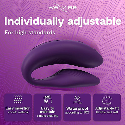 We-Vibe Chorus Remote Control Couples Vibrator By Love Honey - Sex Toys For Couples