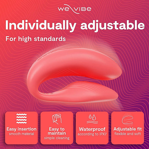 We-Vibe Chorus Remote Control Couples Vibrator By Love Honey - Sex Toys For Couples