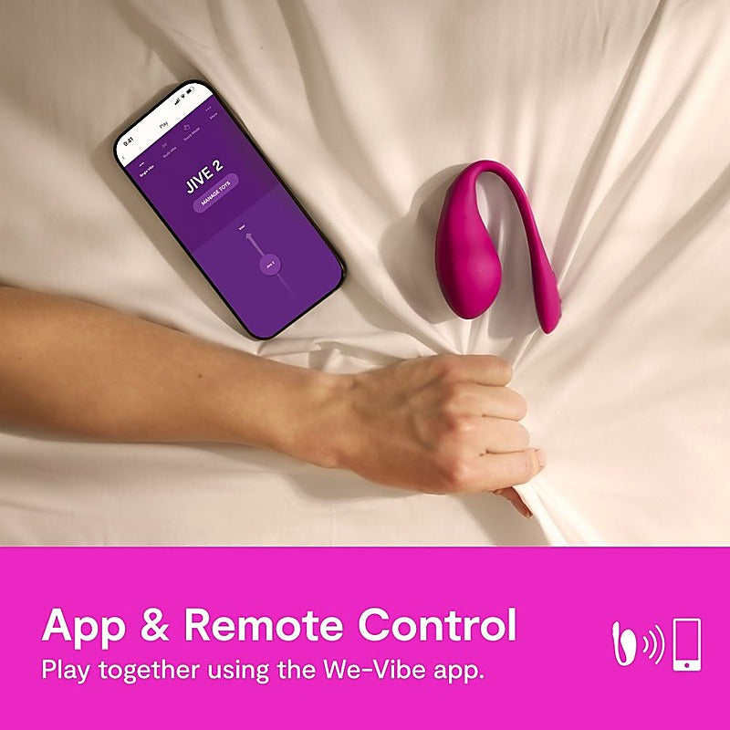We-Vibe Jive 2 Remote Control Egg Vibrator By Love Honey - Love Eggs and Kegel Exercisers