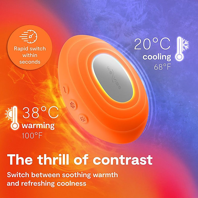 We-Vibe Temp Multi Functions Lay On Vibrator By Love Honey - Clit Ticklers and Pulsators