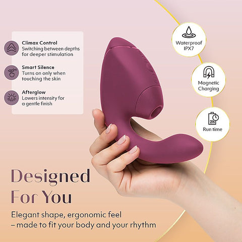 Womanizer Next Duo Clitoral And G-Spot Stimulator - Clit Ticklers and Pulsators