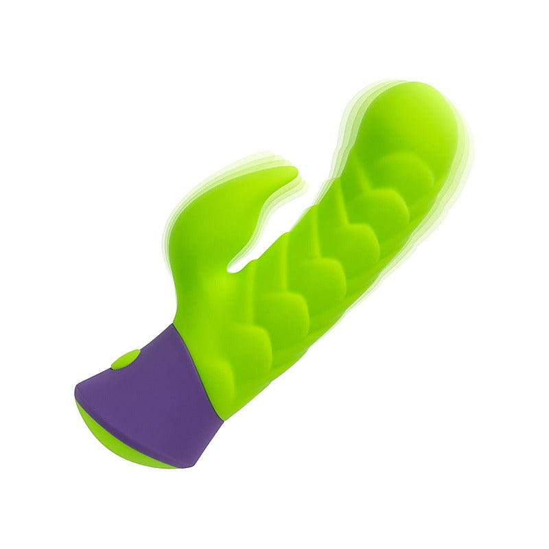 California Exotics Rave Dragon G Rabbit Massager - Rabbit Vibrators
