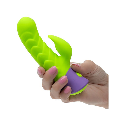 California Exotics Rave Dragon G Rabbit Massager - Rabbit Vibrators