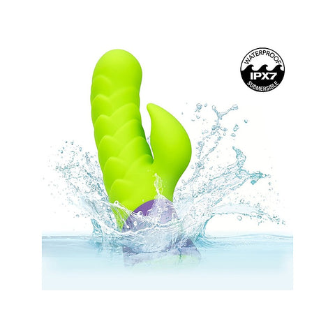 California Exotics Rave Dragon G Rabbit Massager - Rabbit Vibrators
