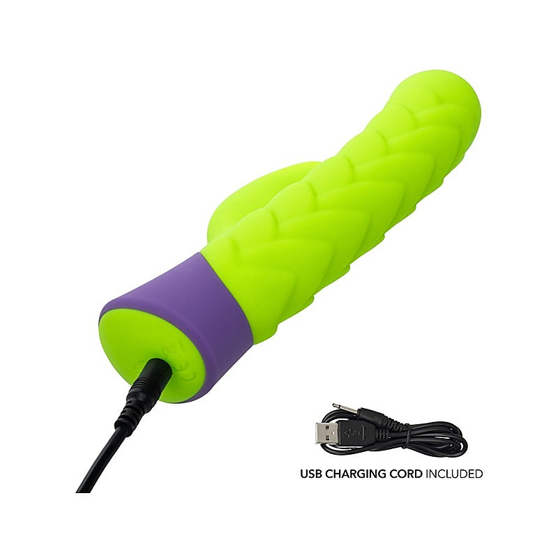 California Exotics Rave Dragon G Rabbit Massager - Rabbit Vibrators